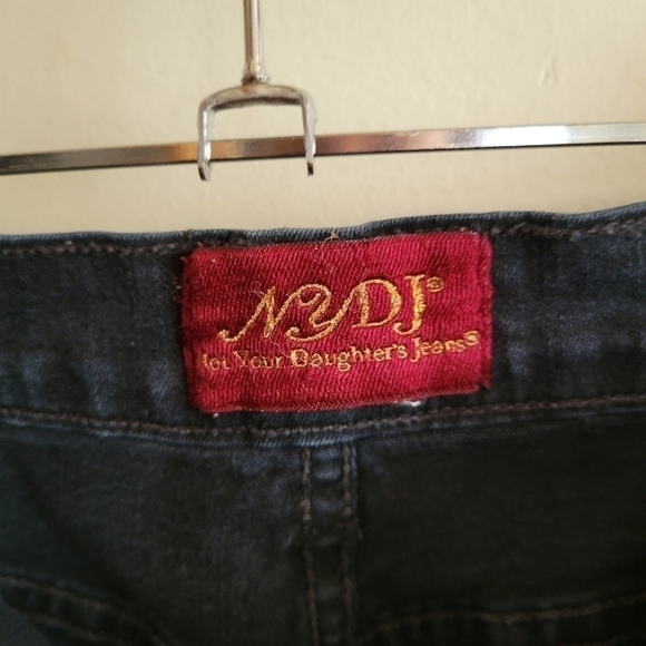 Nydj boot cut jean stretch black gray 4 - Picture 8 of 9